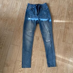 H&M high waist skinny jeans